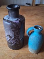 Keramik Vase "Ruscha art"  811-2 und eine kleine dazu
