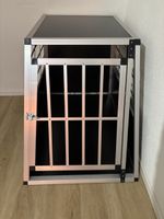 Hundebox fürs Auto oder zu Hause aus Holz und Metall