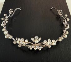 Vintage Braut-Haarschmuck mit echten Swarovski-Kristallen