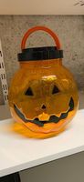 Halloween Kürbiskopf mit Drehverschluss und Bügel 
