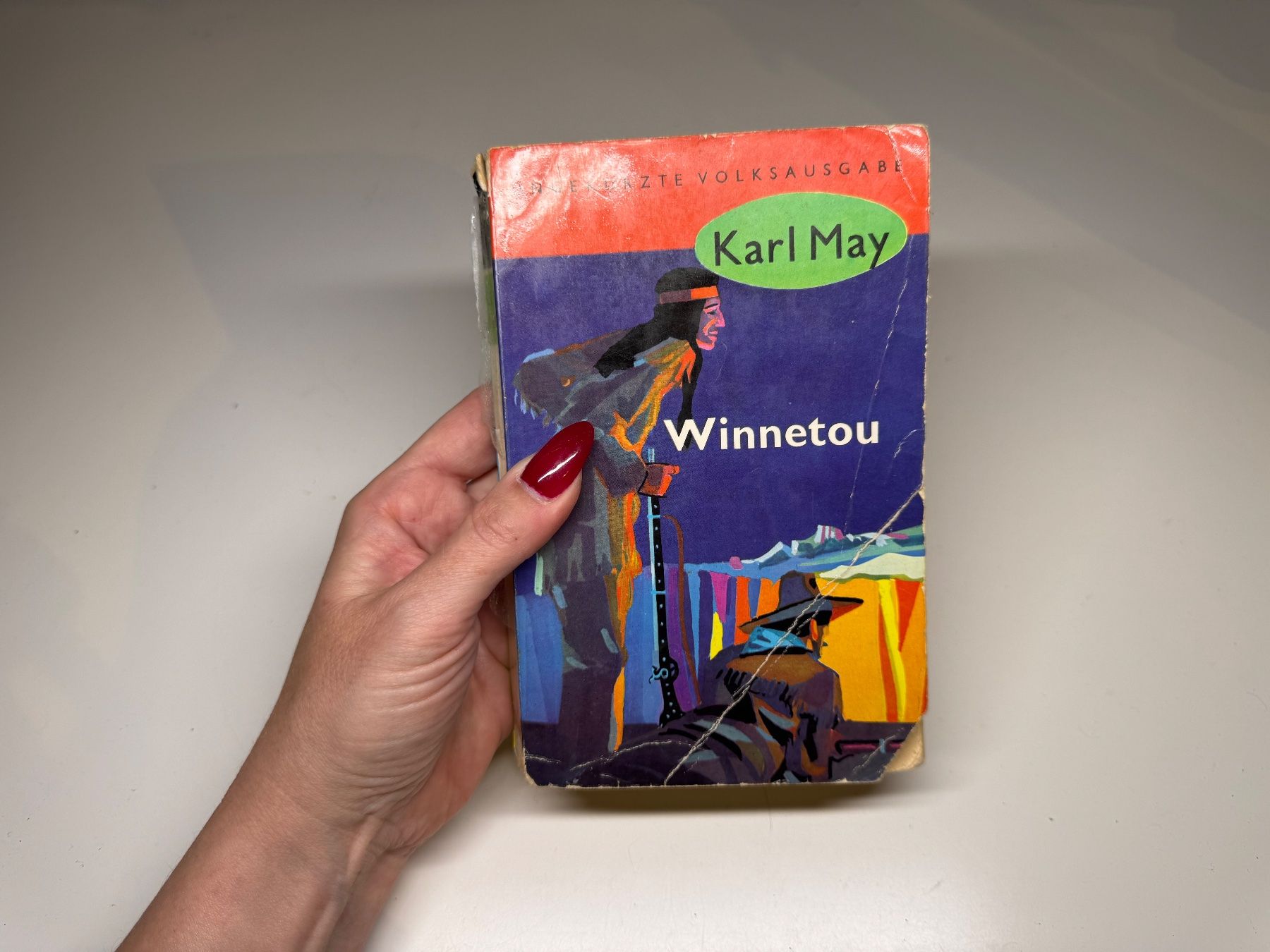 Libri: ROMAN: Karl May, Winnetou – Usato da Grosswangen venduto da Kleine.Knoepfe