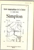 Simplon 1 : 100'000, 1931