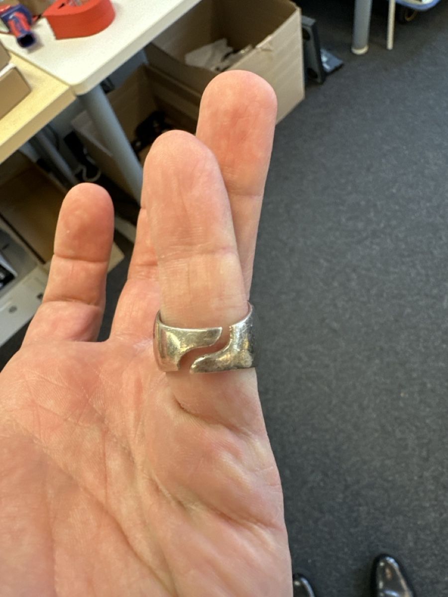 Anelli: Silber Ring mit Löwenkopf-Motiv – Ein echter Hingucker! – Usato da Solothurn venduto da laidbackchilling 3