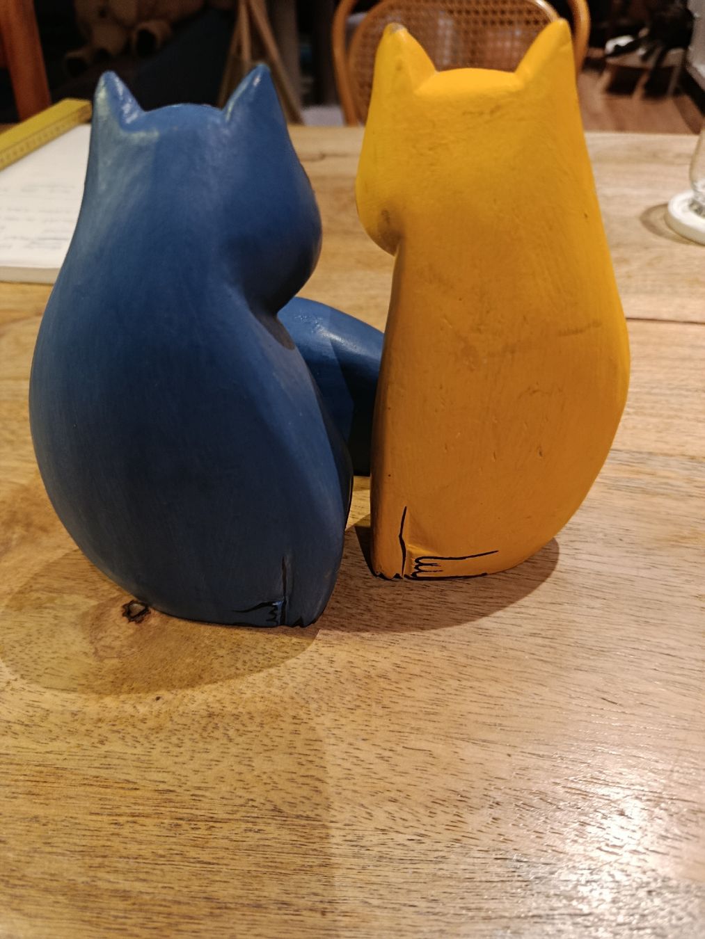 Statuette: Vintage Laurel Burch Style Katzen – Usato da Wattwil venduto da sunicheyenne 2