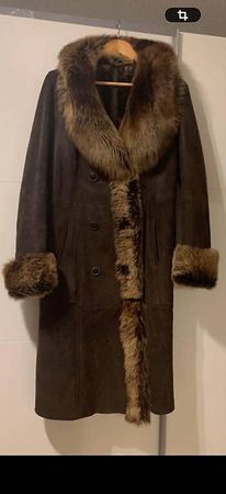 Leder Mantel