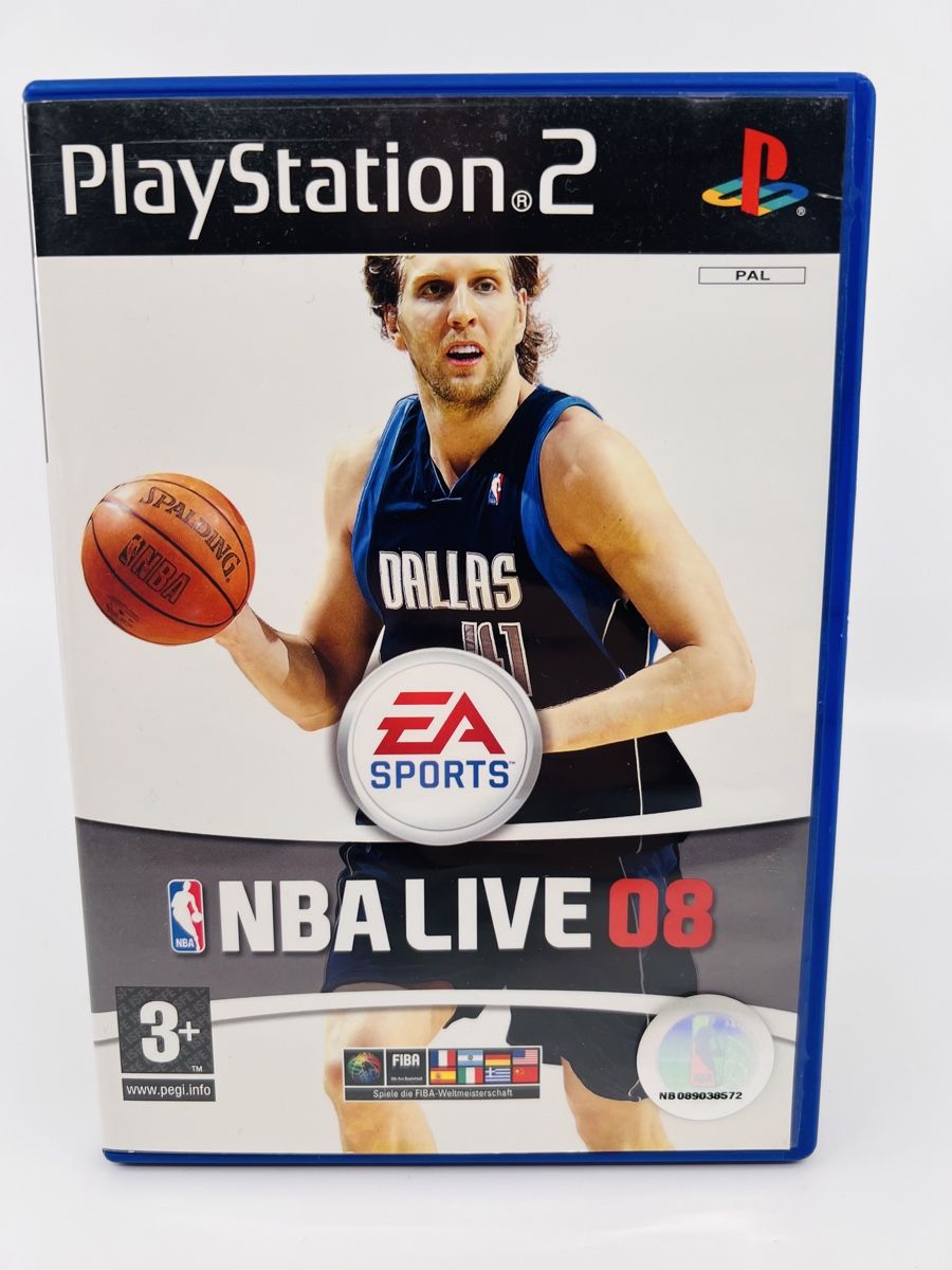 Sony Giochi: NBA Live 08 - Playstation 2 Game - Dirk Nowitzki! – Usato da Steffisburg venduto da MEB-Trade