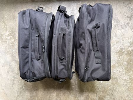 3 Stk. Töff Taschen ideal für Motorradkoffer