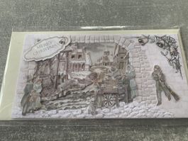3D-Karte Weihnachten