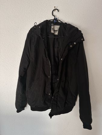 Herren Winterjacke Gr. M schwarz
