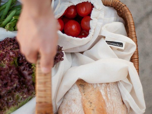 Borse: Bio-Beutel 4er-Set / sacs réutilisables coton bio set à 4 – Nuovo e nell'imballaggio originale da Giffers venduto da neuhauru 2