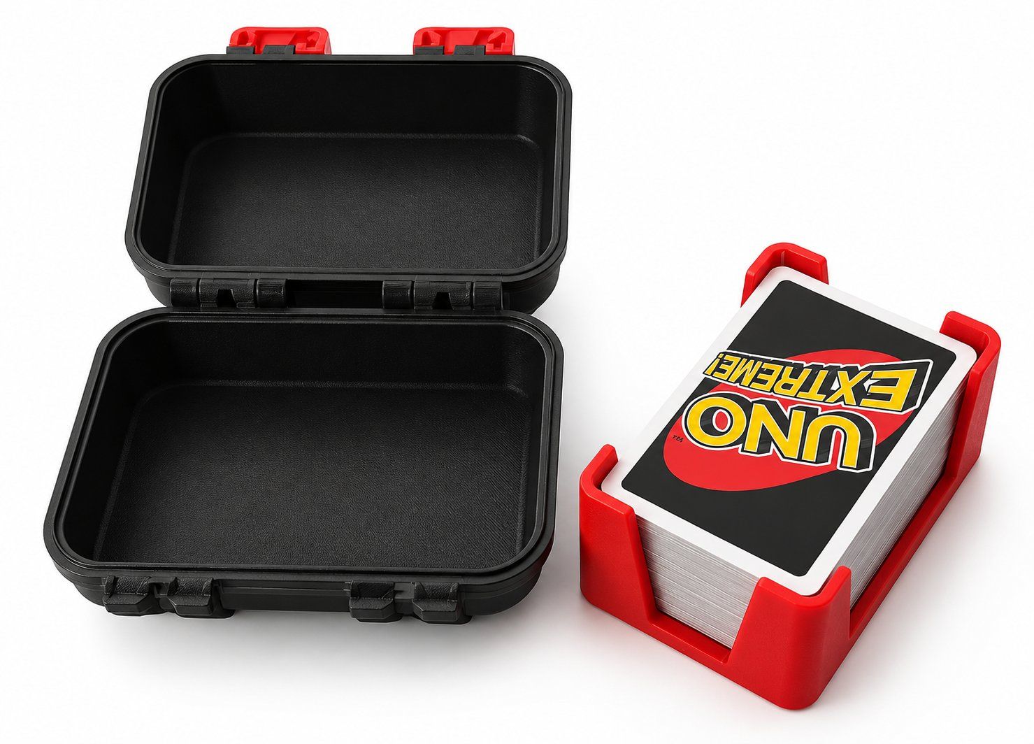 Spielzeuge: UNO Kartenbox – Kartenaufbewahrung mit Secure Lock – Neu und originalverpackt aus Wald ZH von lunqdesign 2