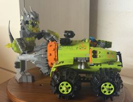Lego Miniera con mostro