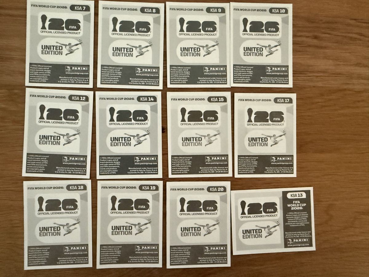 Panini Sammelbilder & Trading cards: Panini WM 2026 Saudi Arabien – Neu (gemäss Beschreibung) aus Birsfelden von cool_beats 1