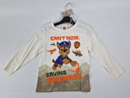 Paw Patrol Chase weiss Sweatshirt  für 4 jährige