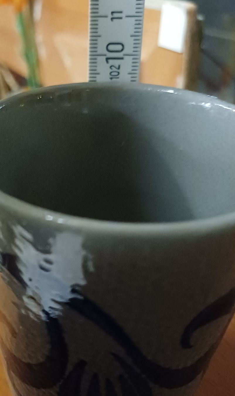 Tazze: 4 Original Gerzit Steingut Becher – Usato da Merenschwand venduto da Brockinell 3