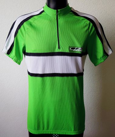 OF3 - Velojersey Grün-Weiss L