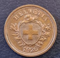 1 RAPPEN JAHR 1926 - SCHWEIZ