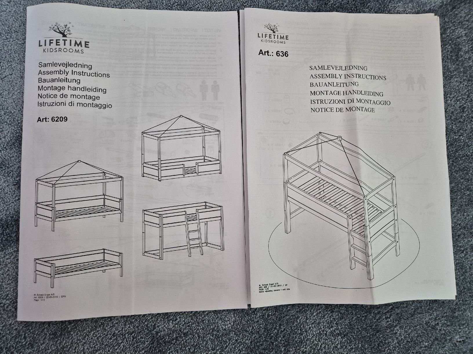 Lifetime Brands Letti: Lifetime 5-in-1 Kinderbett – Usato da Einsiedeln venduto da ahckunst 2