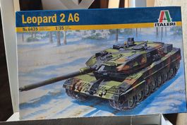 Italeri Leopard 2 A6 Model Kit 1:35 usato