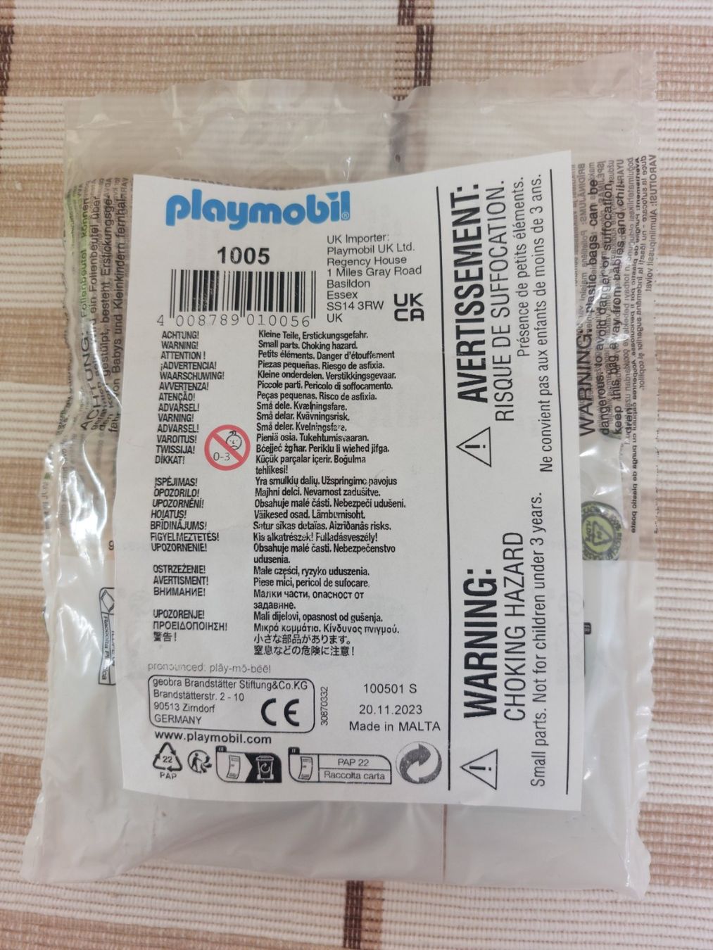 Playmobil Giocattoli: PLAYMOBIL 1005 Figur mit Flaschengeist – Nuovo e nell'imballaggio originale da Balterswil venduto da Steineparadies 2