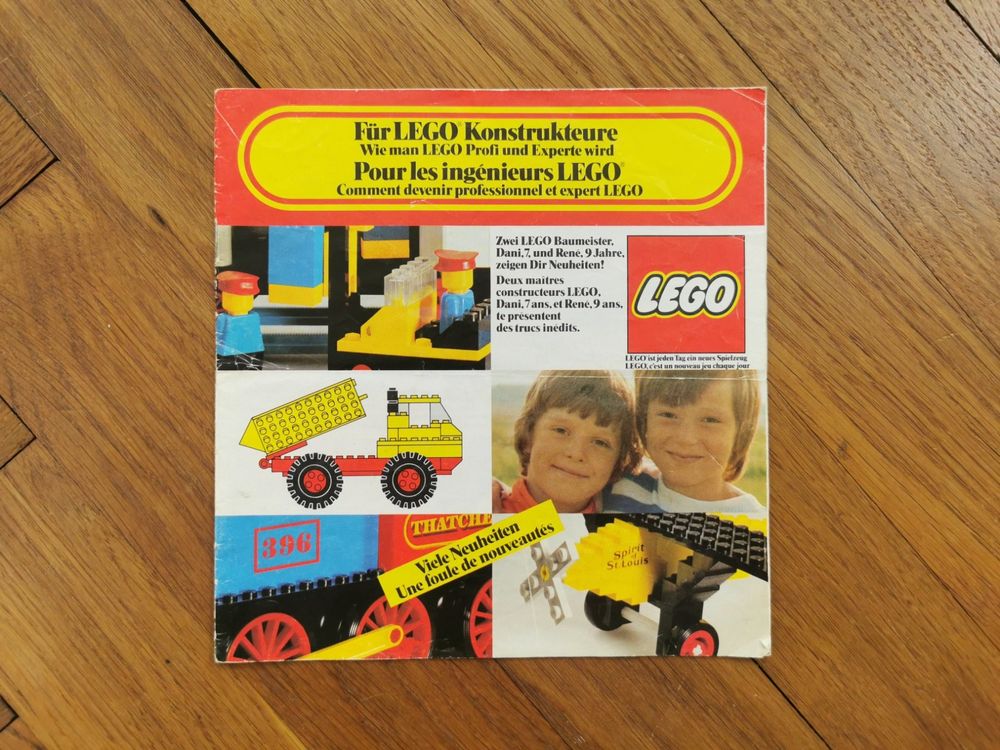 Alter Lego Katalog 1976 RAR Kaufen auf Ricardo