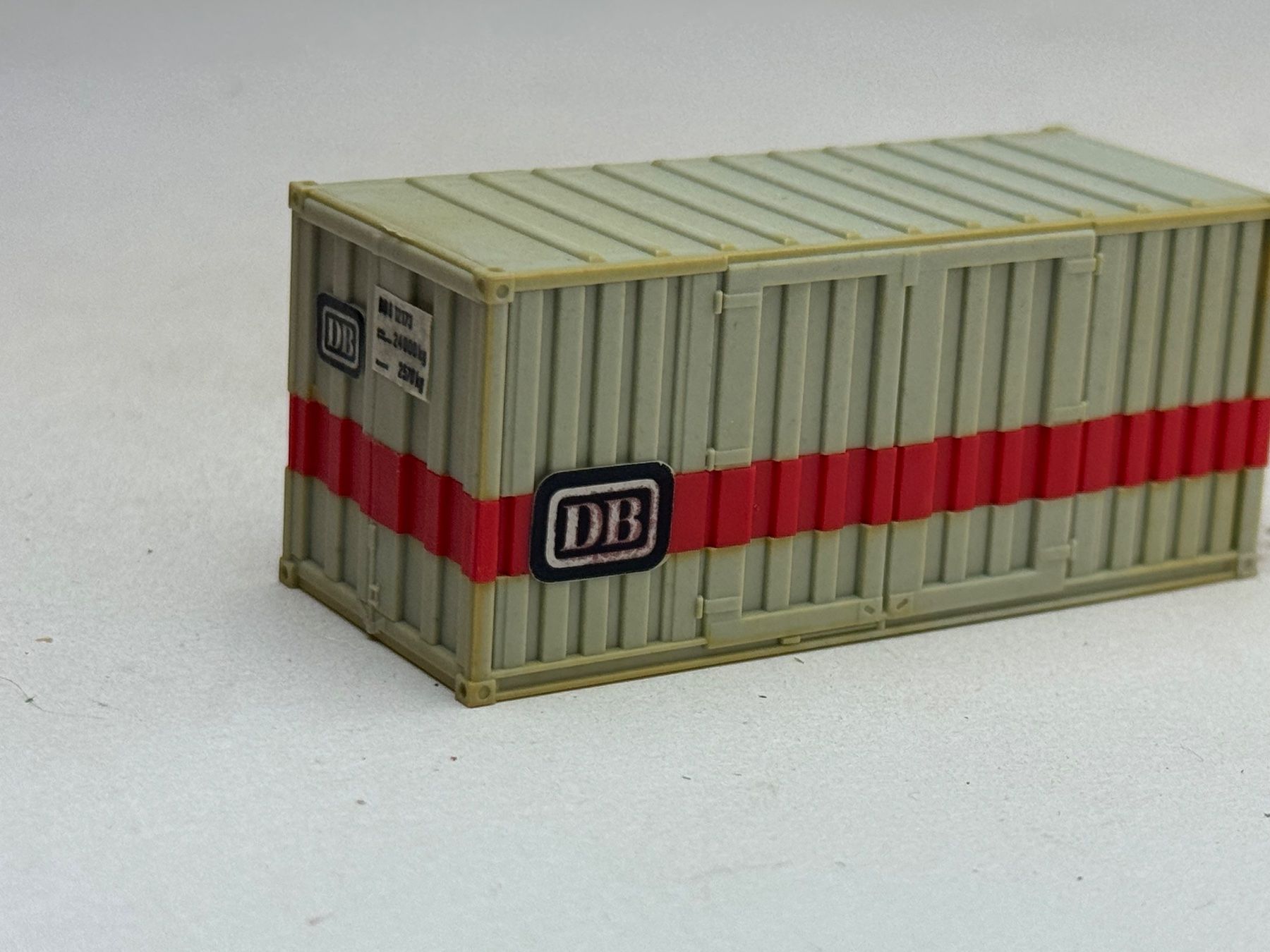 Modellautos: AU- Roco 20 Ft. Container DB – Gebraucht aus Elm von Wikmtz