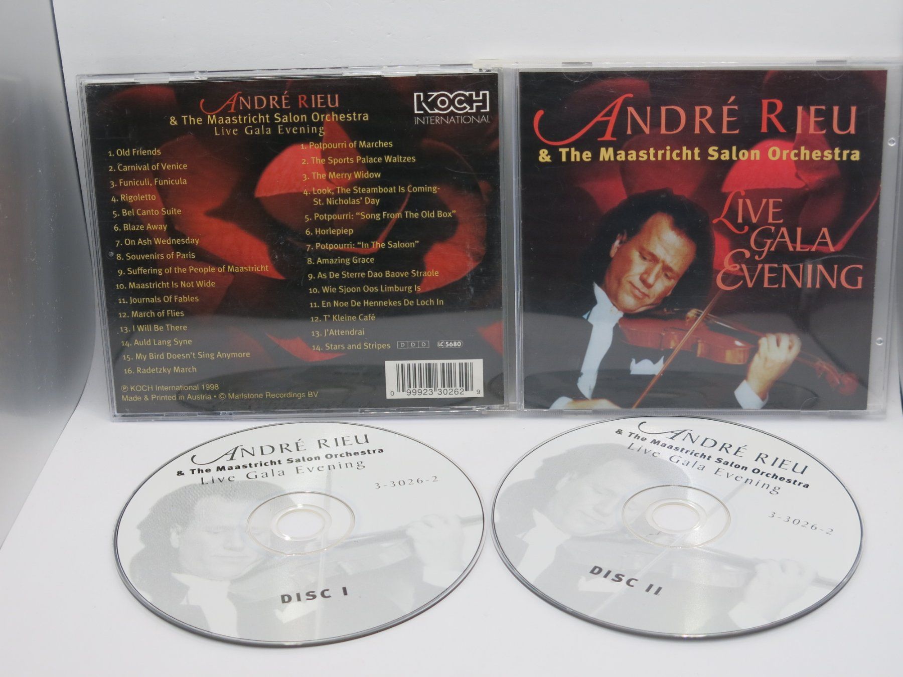 CD: 2 CD Andre Rieu + Maastricht Orchestra - Live Gala Evening – Usato da Ernetschwil venduto da luisvonerni