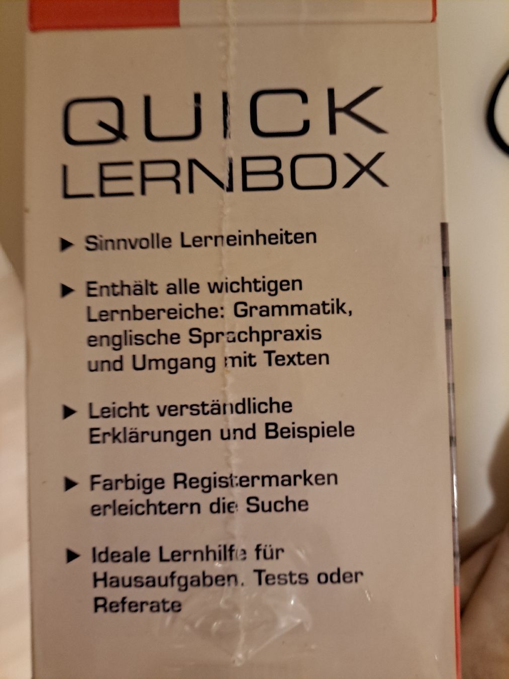 Libri: Quick Lernbox Englisch, Klasse 5-10, neu Top! – Nuovo e nell'imballaggio originale da Urdorf venduto da villakagu 3