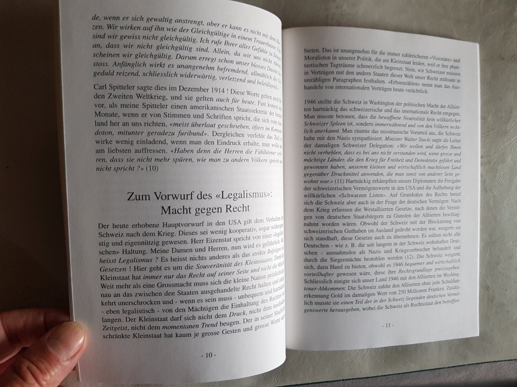 Libri: Die Schweiz und der Eizenstat-Bericht 1997 Chr. Blocher – Usato da Walterswil BE venduto da Lonitti 7