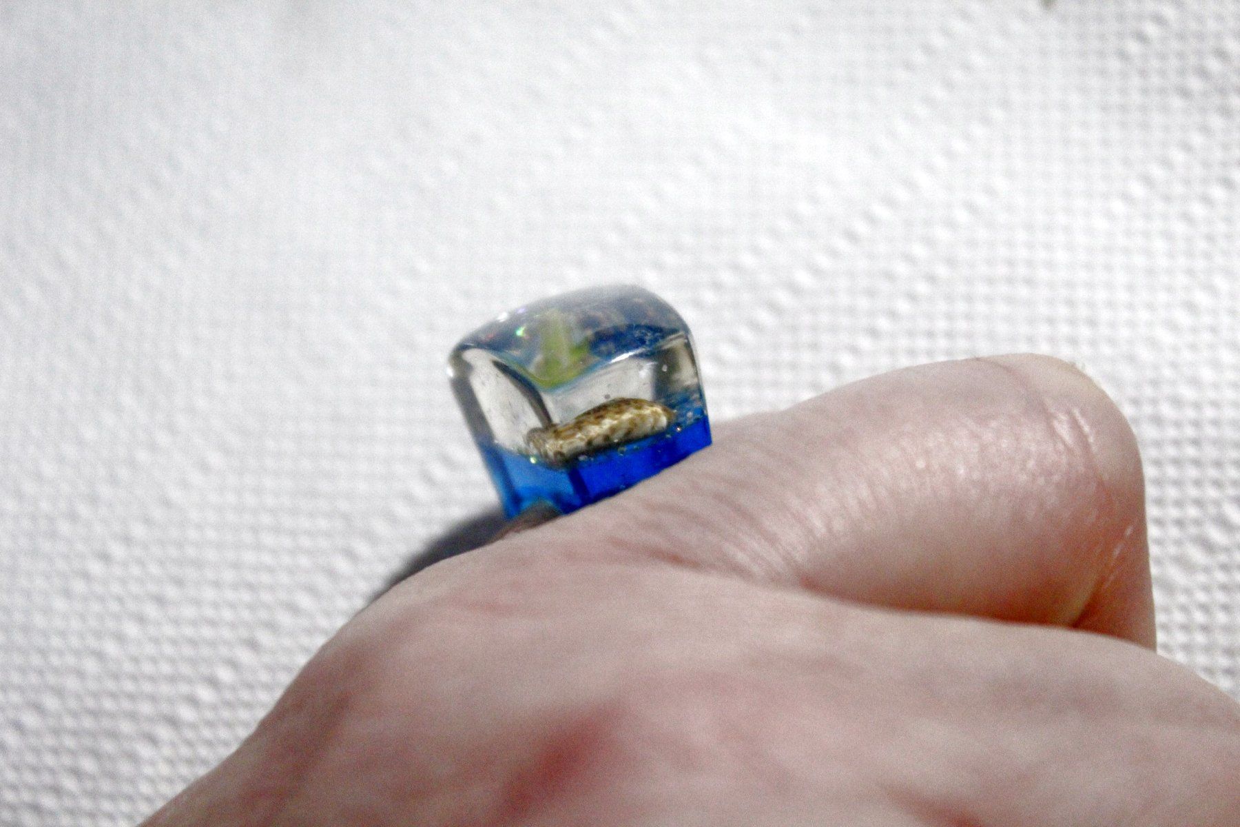 Anelli: Vintage Space-Age - Ring mit Muschel, Seestern, Seeigel, usw – Nuovo (secondo la descrizione) da Bern venduto da Vitaneuf 3