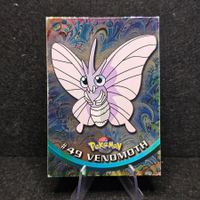 Pokemon Topps Holo Foil Blue 1. Edition/Print EN Venomoth