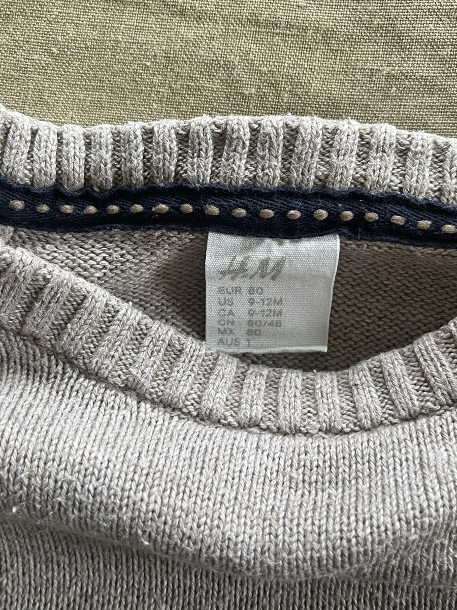H&M Maglioni & Felpe: H&M Baby Pullover, Grösse 80, 9-12 Monate – Usato da Hirzel venduto da carta9 1