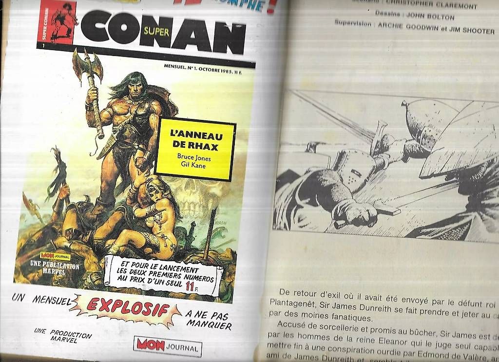 Fumetti: American DB - Album 2 - Marvel - Mon journal - 1985 – Usato da Le Mont sur Lausanne venduto da FredjB 3