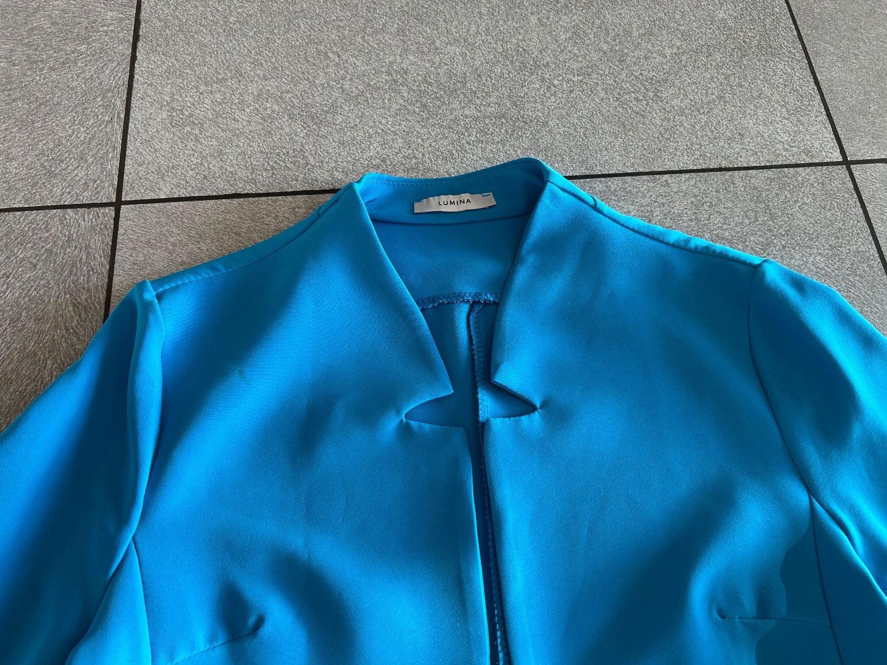 Giacche: Veste élégant bleu turquoise gr. S – Nuovo (secondo la descrizione) da Arbedo venduto da nadia1973 1