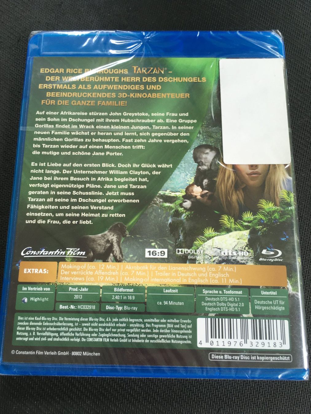 Alle DVDs: Tarzan (Blu-Ray) Neu/Sealed – Neu und originalverpackt aus St.Gallen von MedienJoe 1