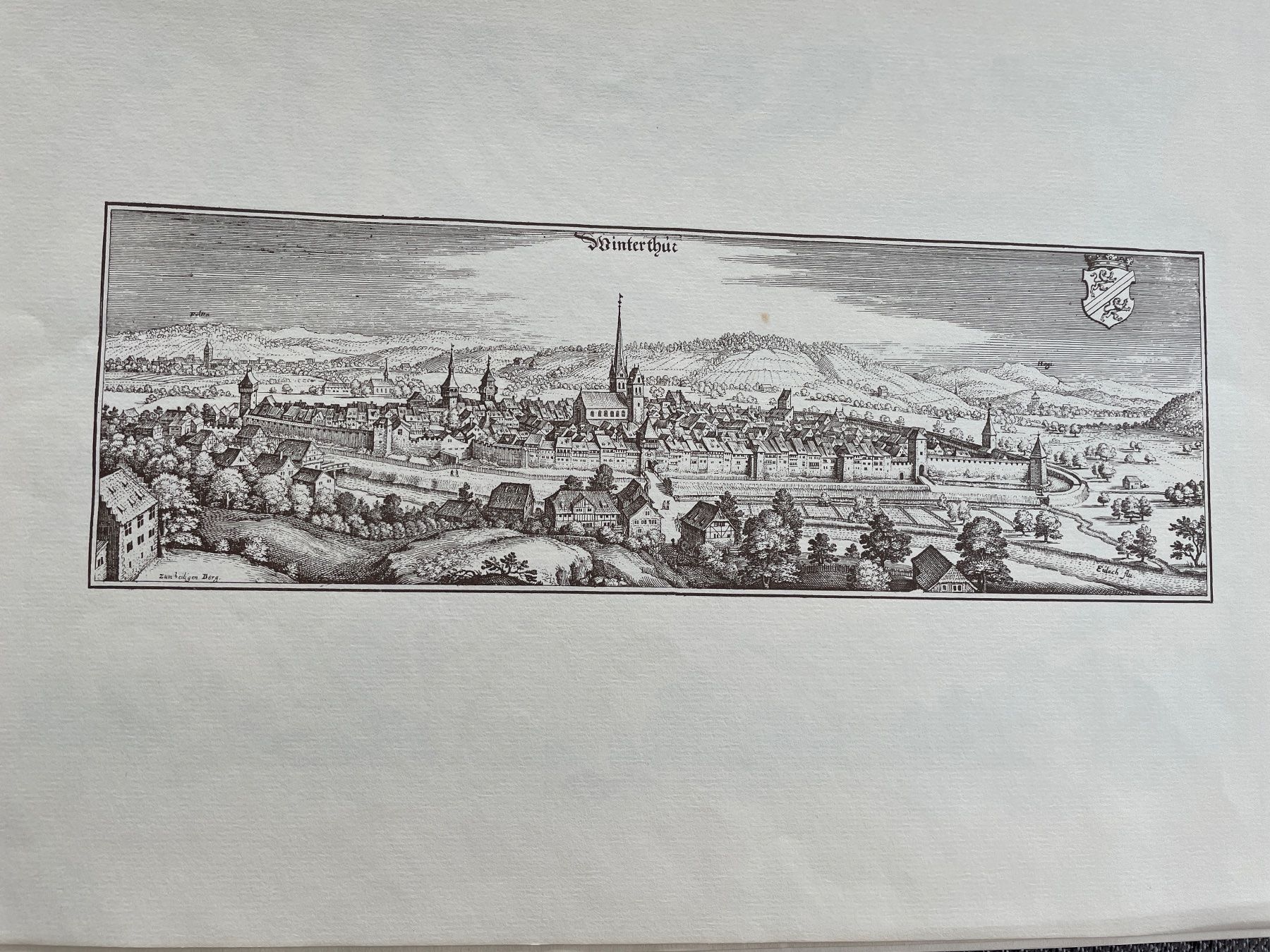Gravures: alte Städtestiche – D'occasion à Adligenswil par reni123456 4