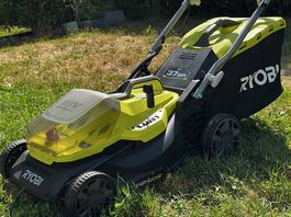 Ryobi Rasenmäher 37 cm + Rasentrimmer