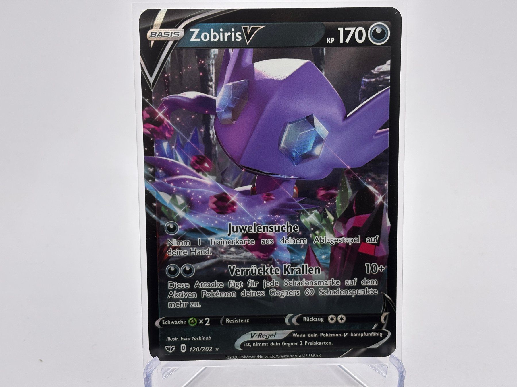 Pokémon Carte collezionabili: Schwert & Schild - Zobiris V  (SSH 120) - DE – Nuovo (secondo la descrizione) da Allschwil venduto da Bullach