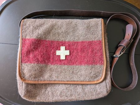 Militärtasche, Karlen Törbel Swiss Tasche