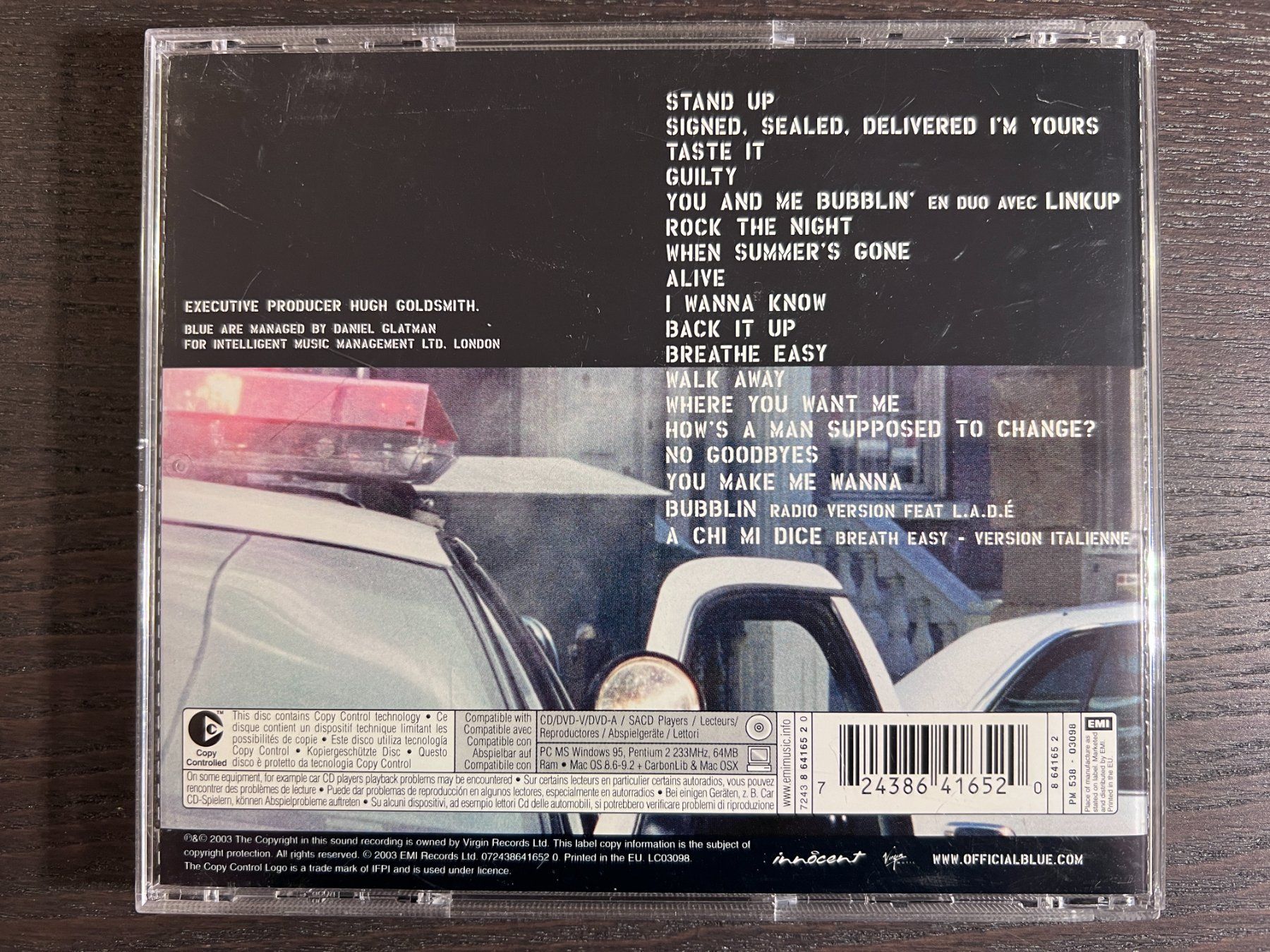 CD: Blue - Guilty – Usato da Zürich venduto da MusikFreunde 1