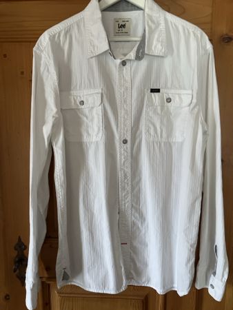 Lee Cooper Hemd weiss XL traum aus Cotton