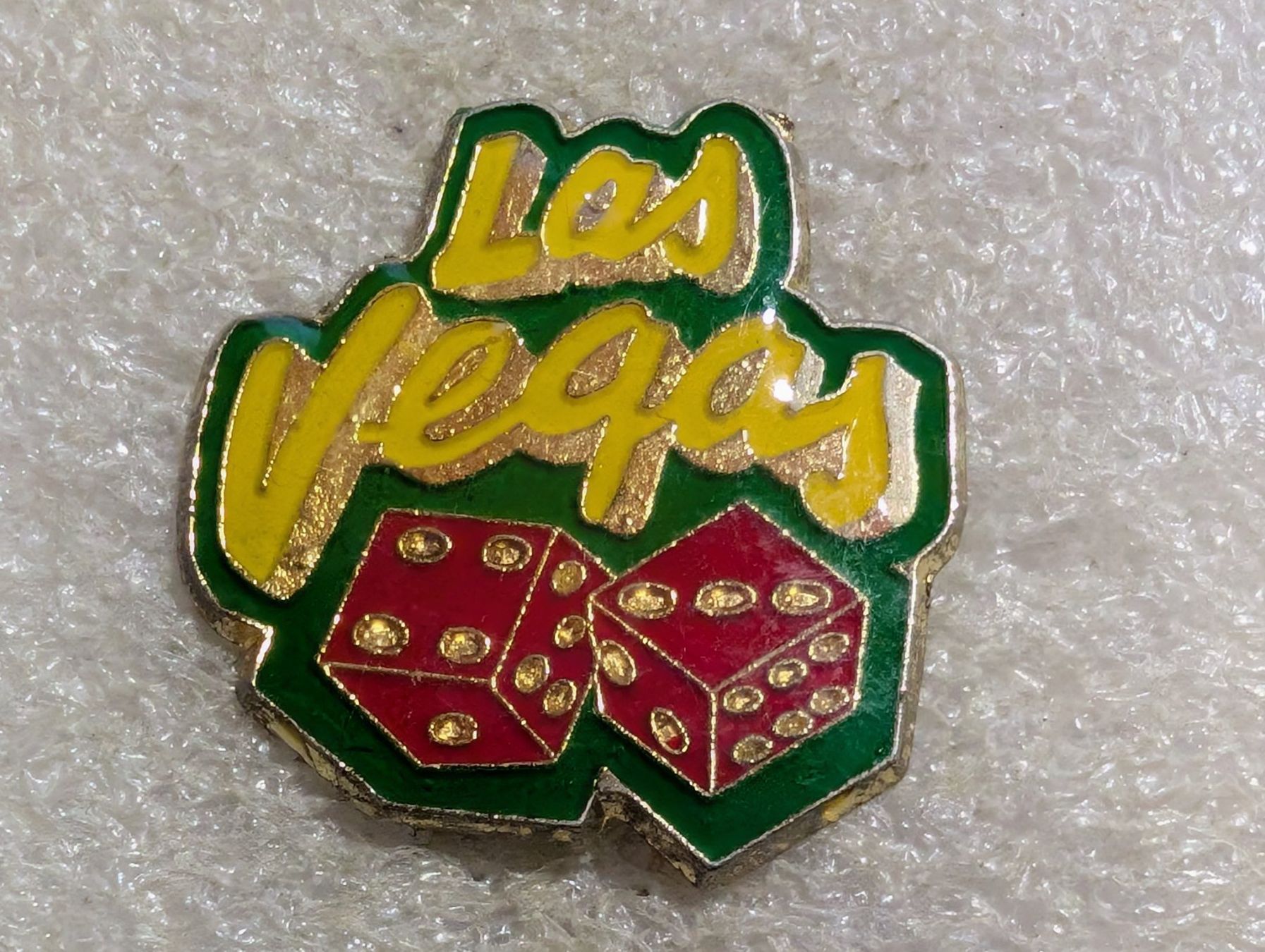 Placchette & Badge: Ansteckpin 217: Las Vegas – Usato da Oppligen venduto da Pin-Fall-Shop