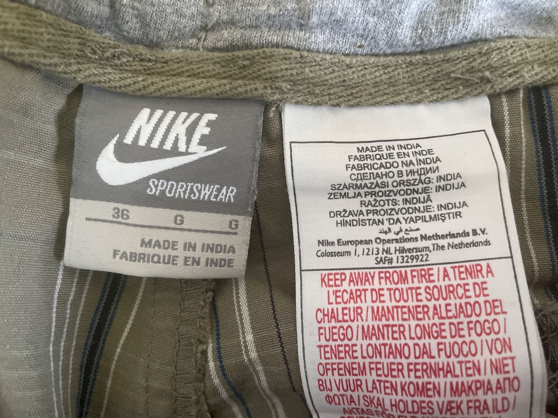 Nike Hosen: Nike kurze Hose Cargohose Herren XL – Gebraucht aus Pieterlen von sheriff111 7