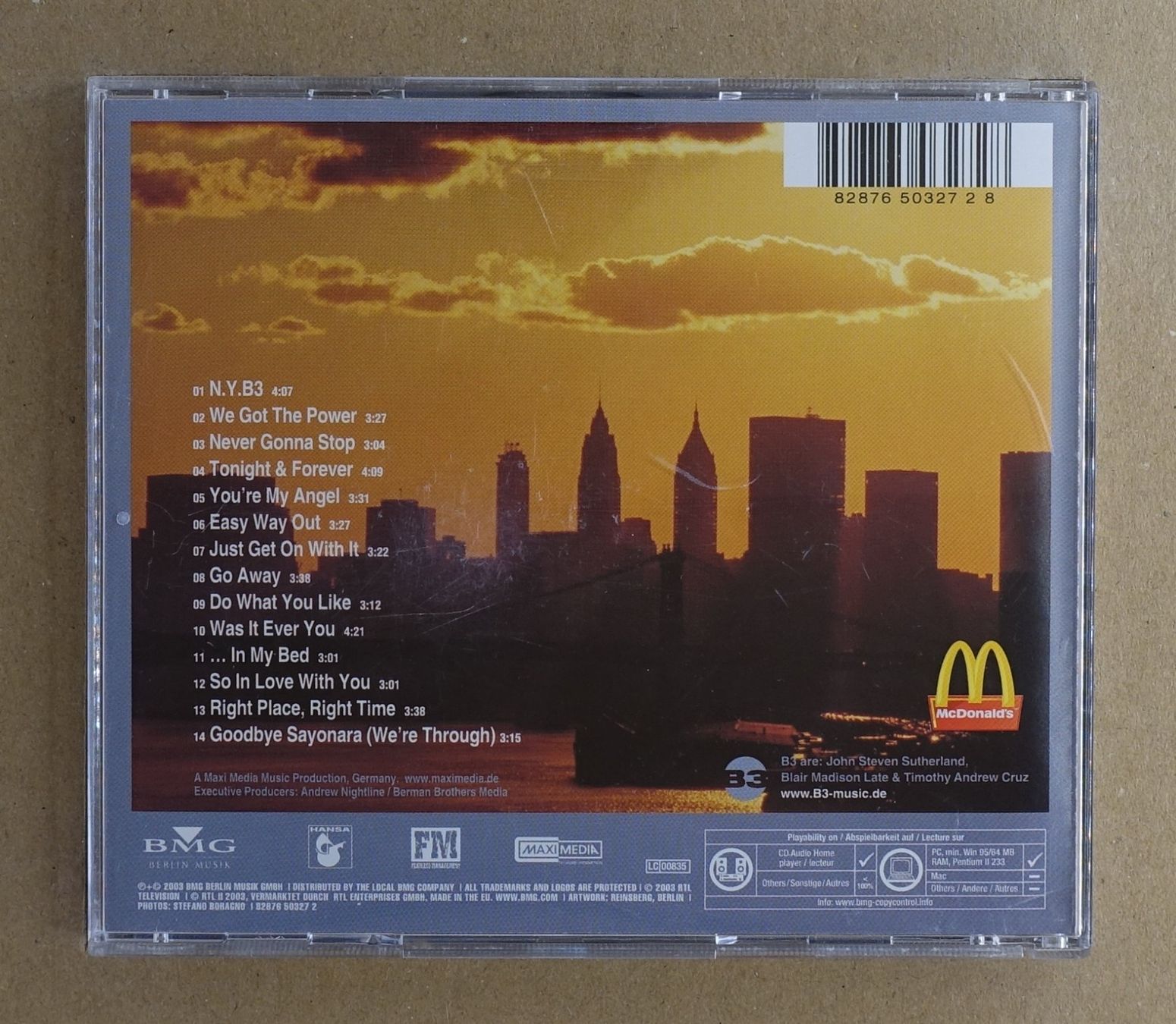 CD: B3 – N.Y.B3 - T7 – Usato da Sessa venduto da fraenklishop 1