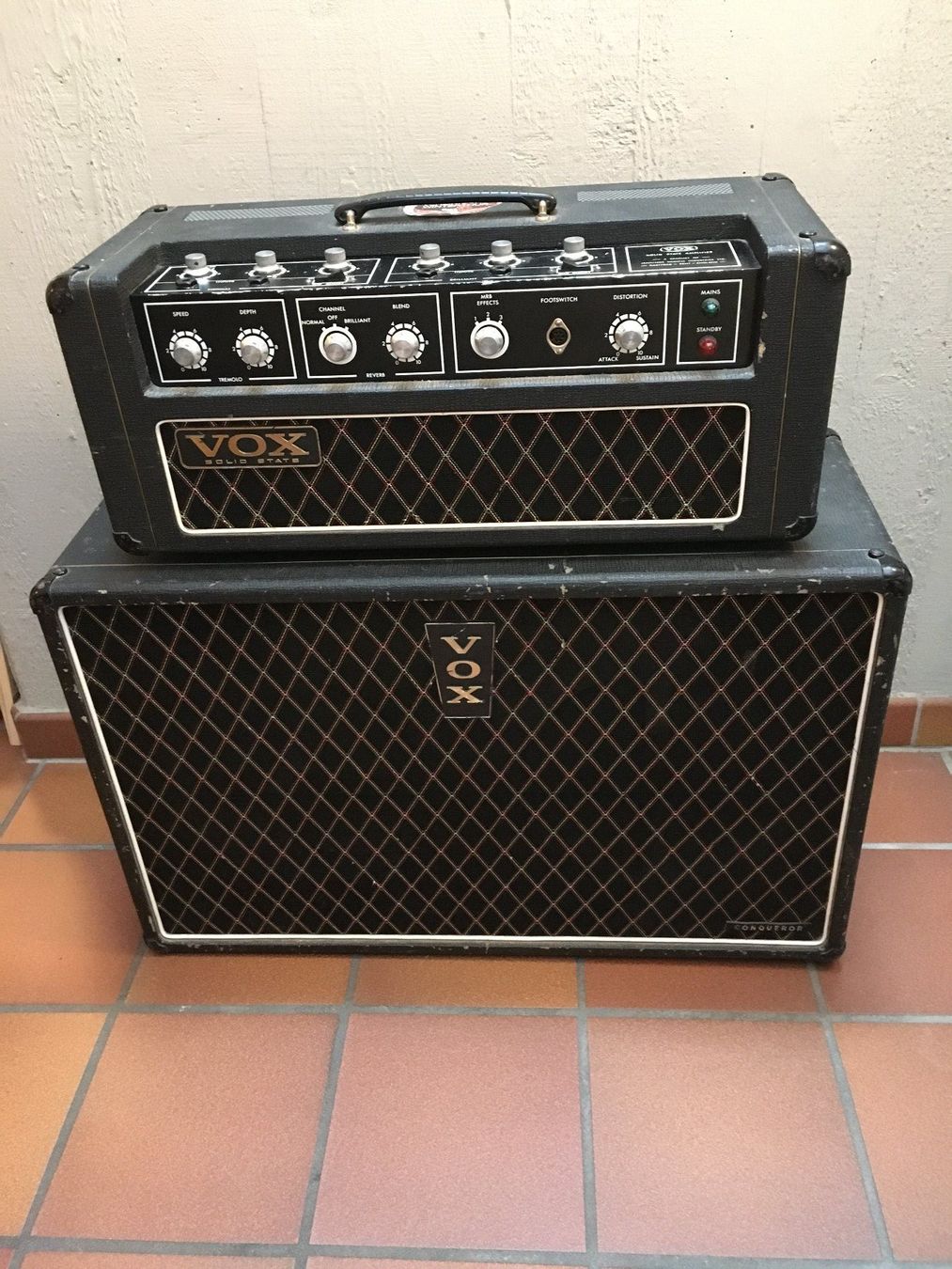 Vox Amplificatori: Gitarrenverstärker VOX Conqueror 1968 – Usato da Winterthur venduto da bea_9dpw 2
