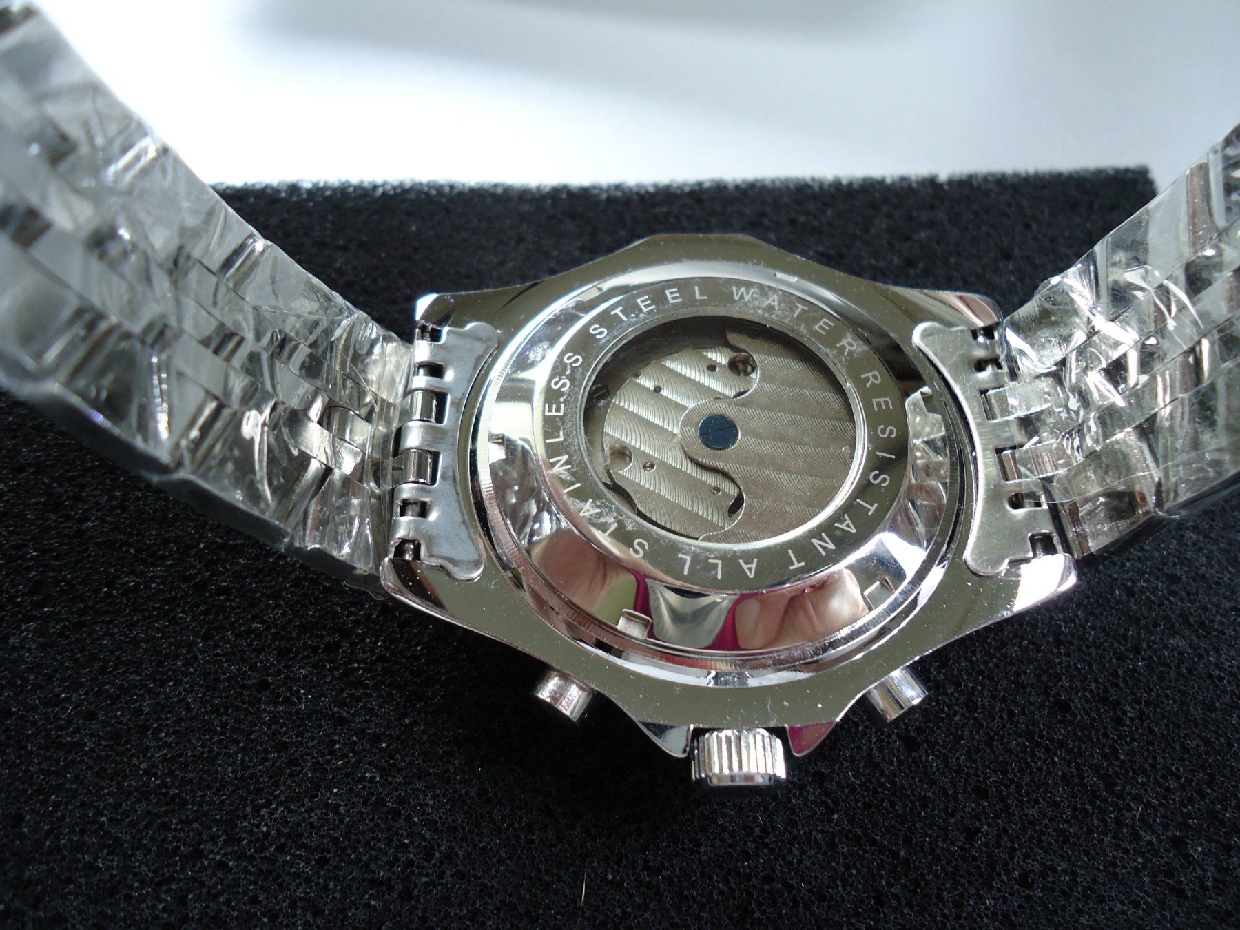 Orologi: Armbanduhr Autiomatic Stahl – Nuovo e nell'imballaggio originale da Hinterkappelen venduto da Roku5 1