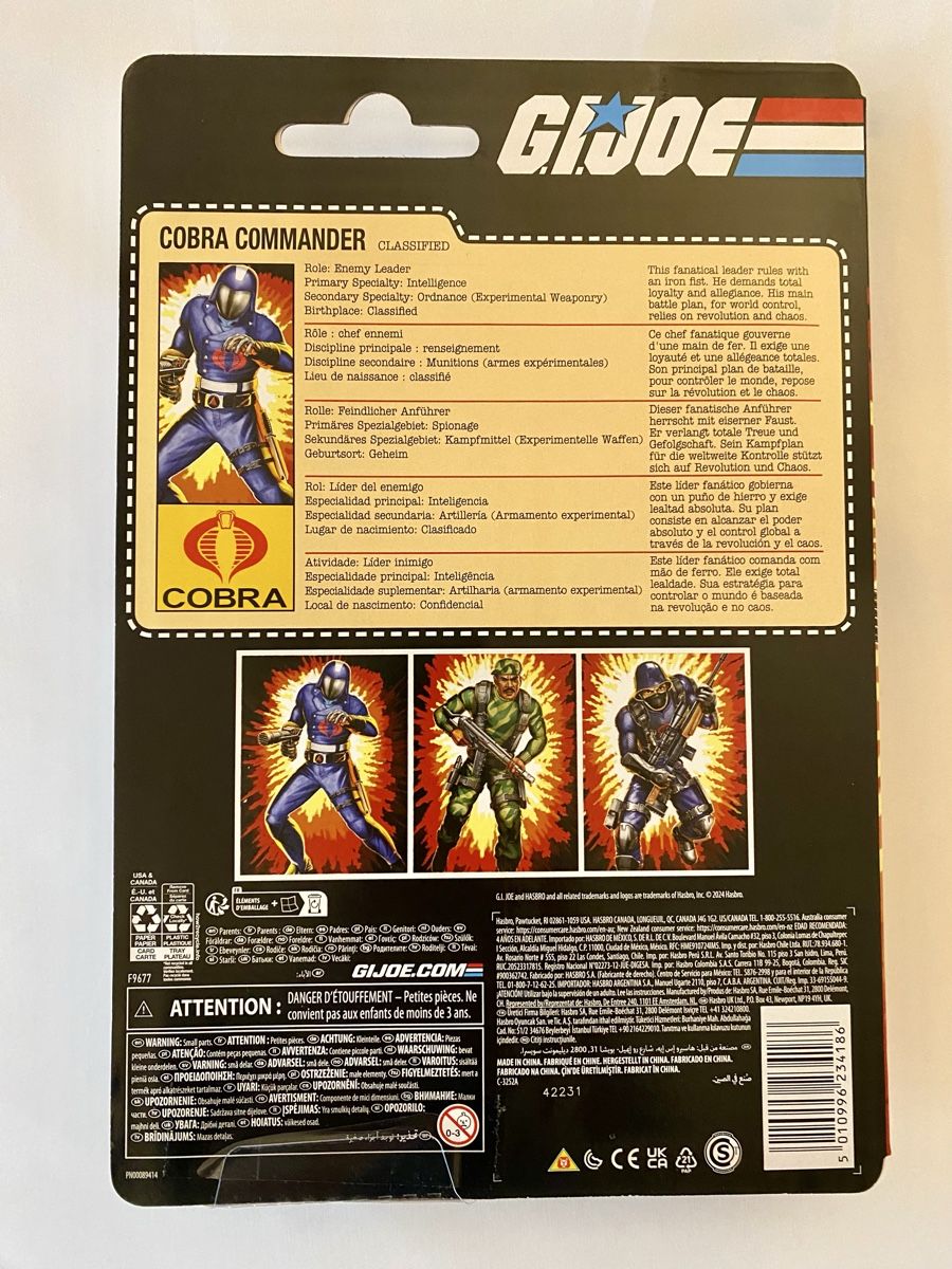 Hasbro Statuette: G.I. Joe Classified Series Cobra Commander – Nuovo e nell'imballaggio originale da Oberembrach venduto da theZaz 1