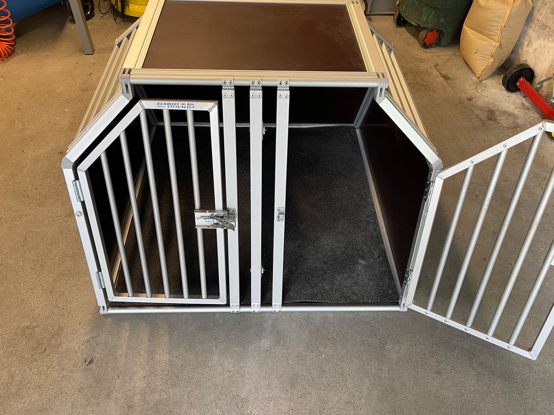 Gabbie, trasporto & Sicurezza: Hundetransportbox Schmidt Doppelbox – Usato da Oftringen venduto da tom_tom_tom 1