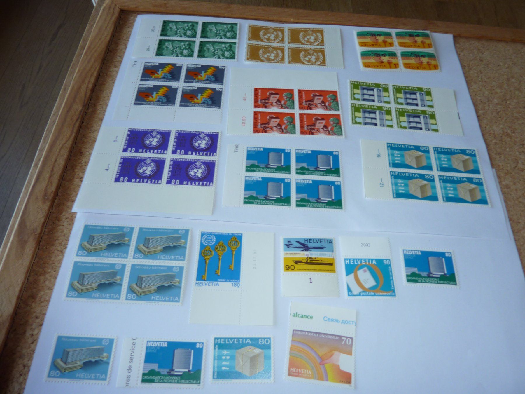 Alle Briefmarken: Aemter  postfrisch/ frankatur – Gebraucht aus Chur von algin
