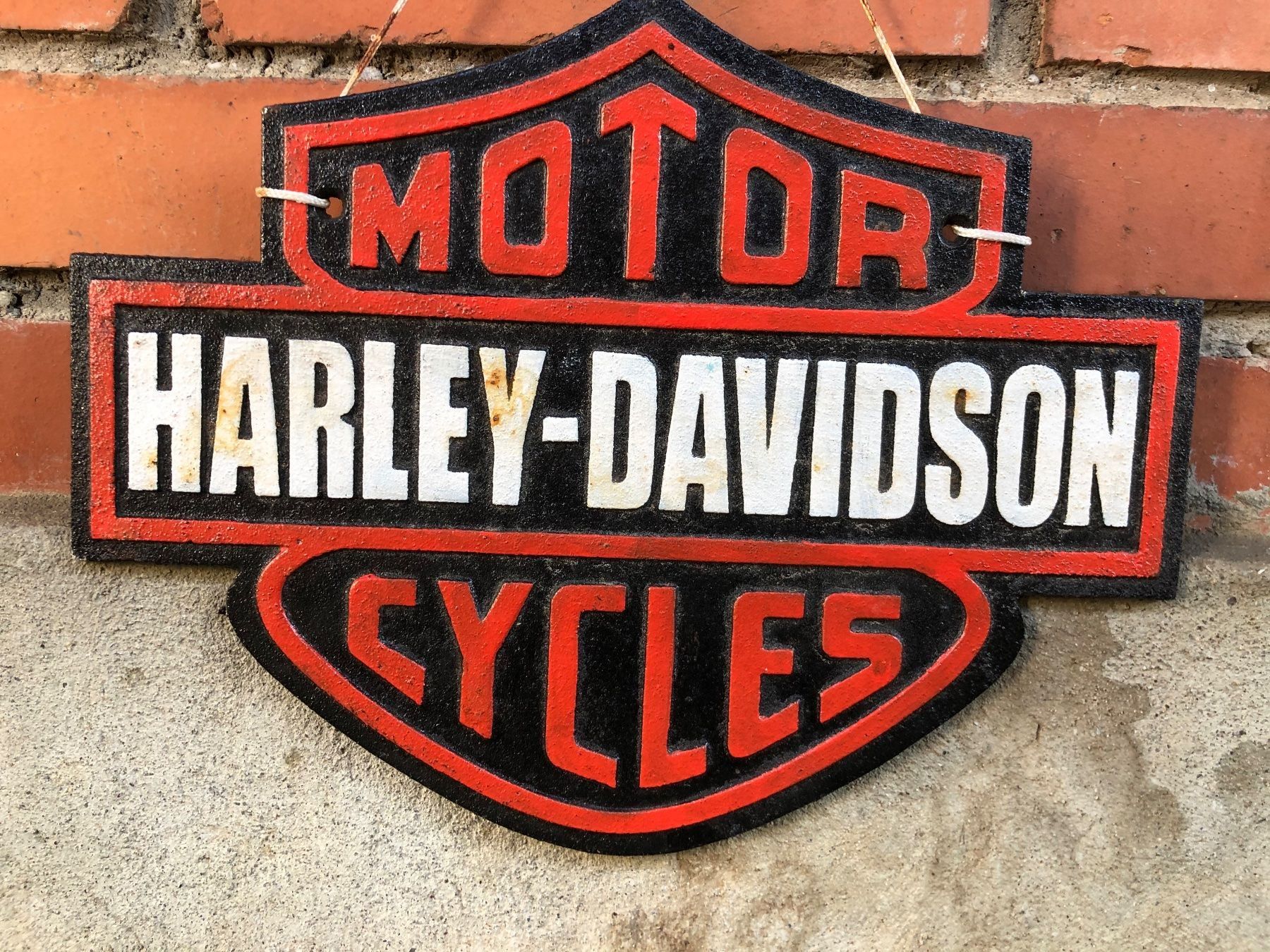 Schilder: Motor Harley davidson v2 motorrad – Gebraucht aus Reinach AG von rares75